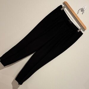 Banana Republic Black Business Cropped Casual Pants